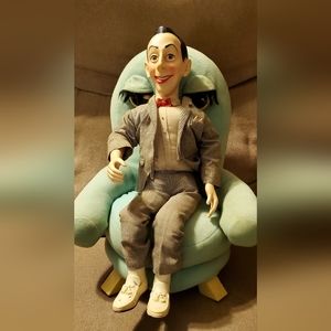 Vintage Pee-wee Herman and Chairry set